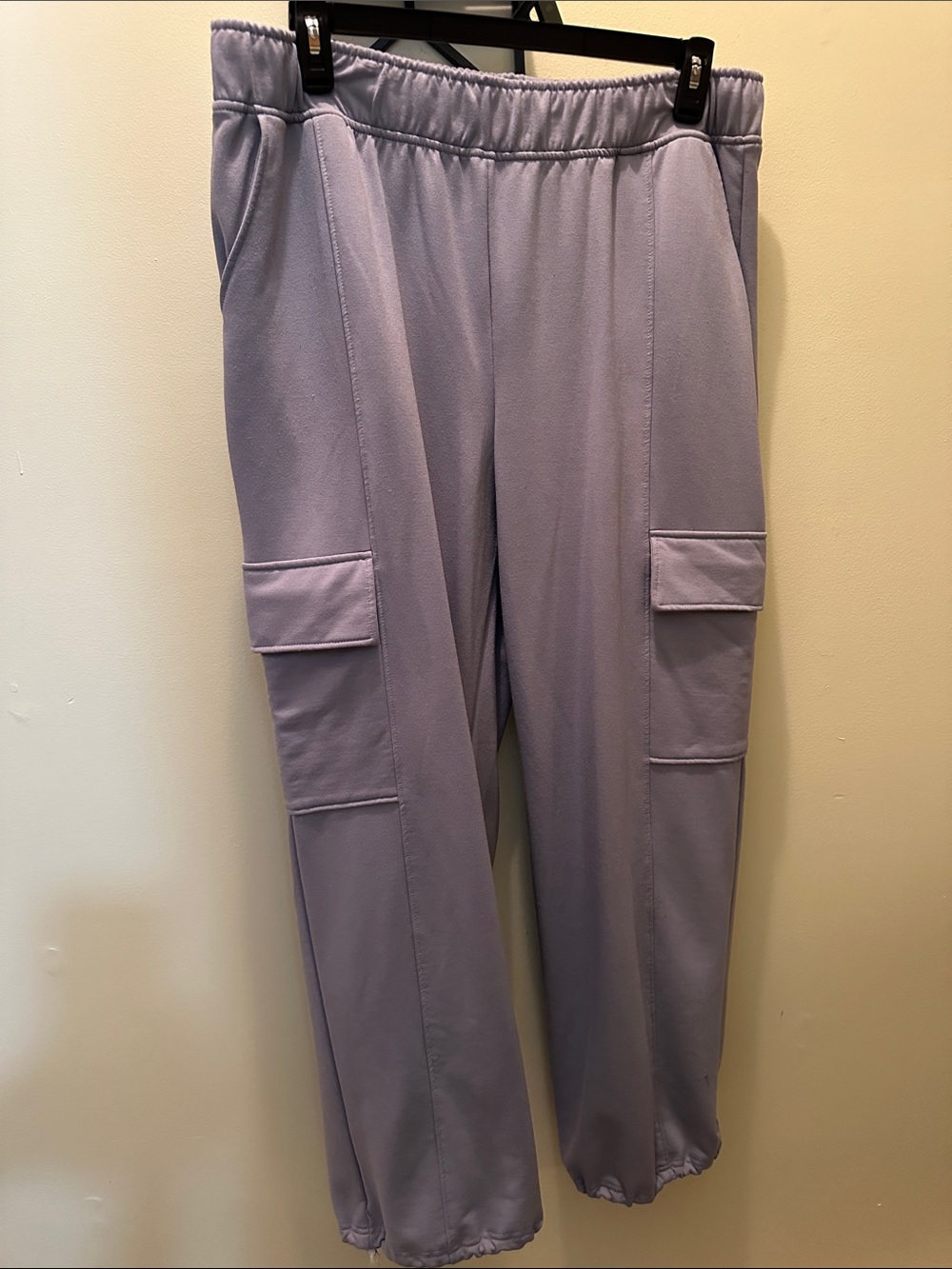 Lavender Cargo Jogger Pants for Women